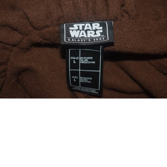 Disney Parks Star Wars Galaxy's Edge Jedi Robe Cloak Hood Cosplay Brown Youth L - Picture 4 of 7